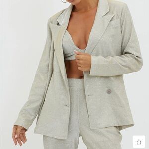 NWT Silver Women's Jacket - Selfie Leslie
